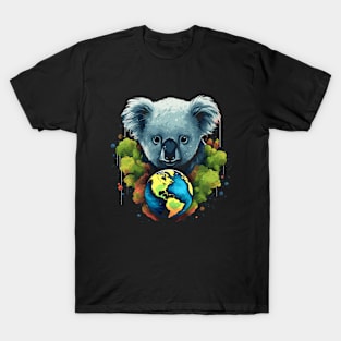 Koala Earth Day T-Shirt